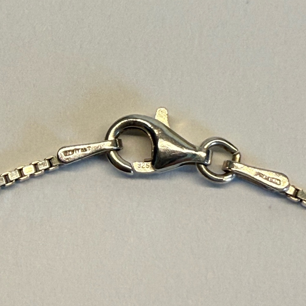 Sterling Silver Snake Chain Necklace - Classic Silver Women’s Jewelry - Picture 3 of 4